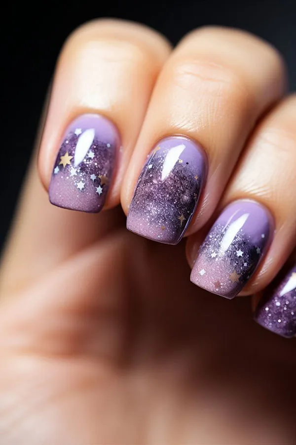 32 مدل ناخن ژلیش جدید دخترانه | ترکیب نود، کروم و حس مینیمال! 7 New girls gel nail style 4