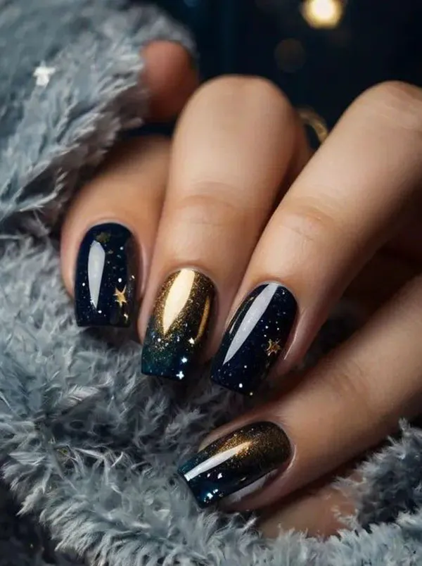 32 مدل ناخن ژلیش جدید دخترانه | ترکیب نود، کروم و حس مینیمال! 9 New girls gel nail style 6