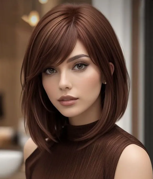 New warm hair color 1