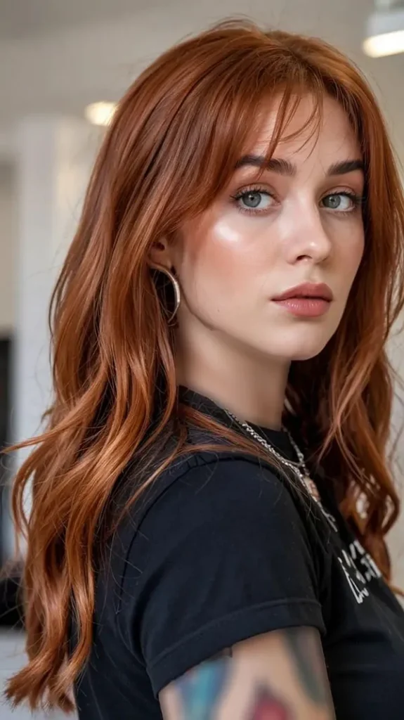 New warm hair color 10