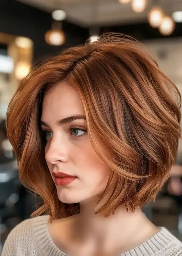 New warm hair color 13