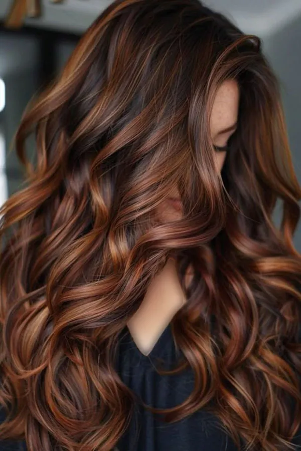 New warm hair color 16