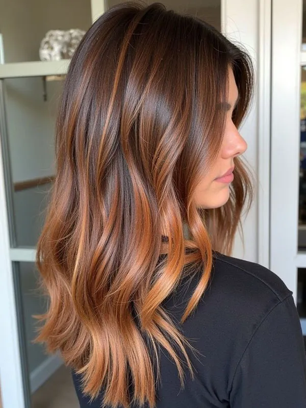 New warm hair color 19