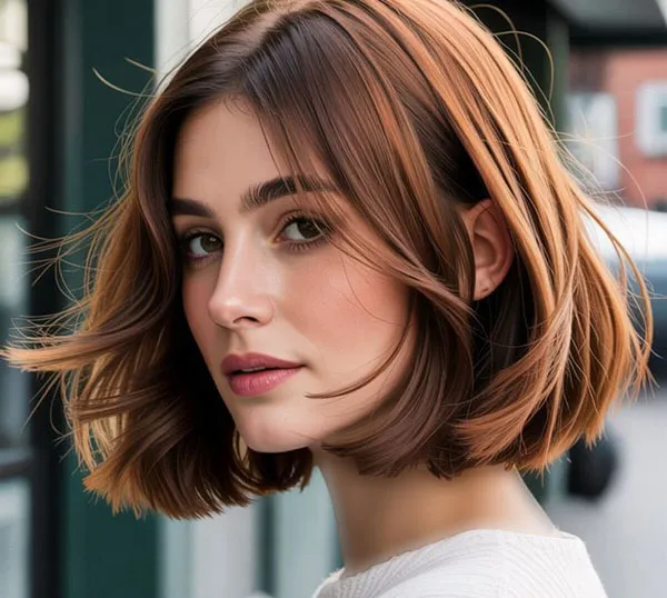 New warm hair color 24
