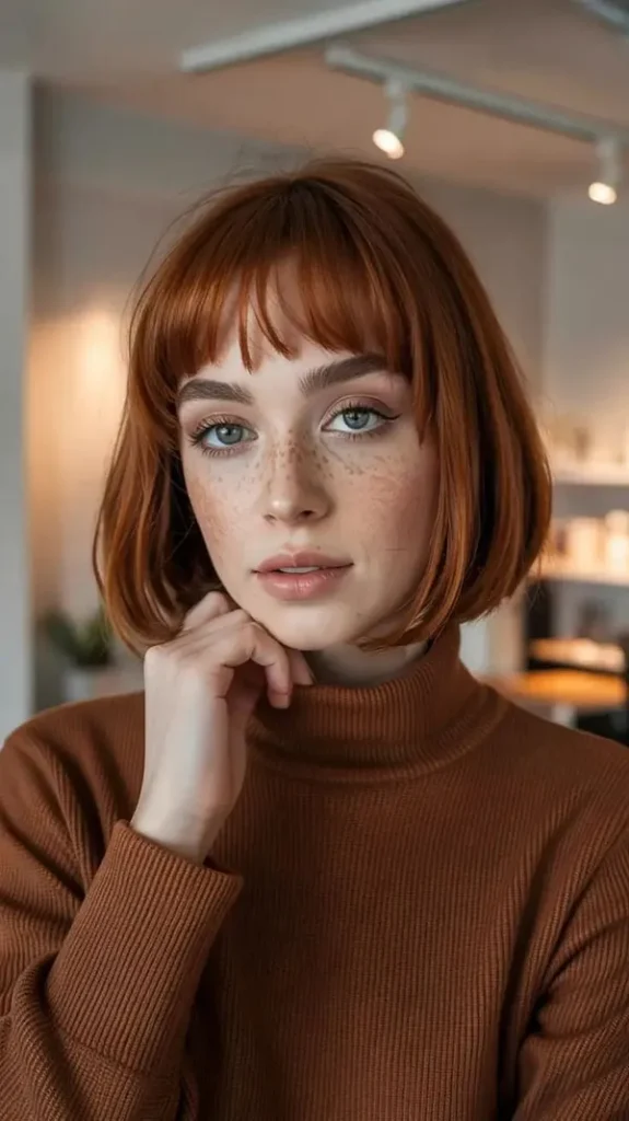 New warm hair color 26