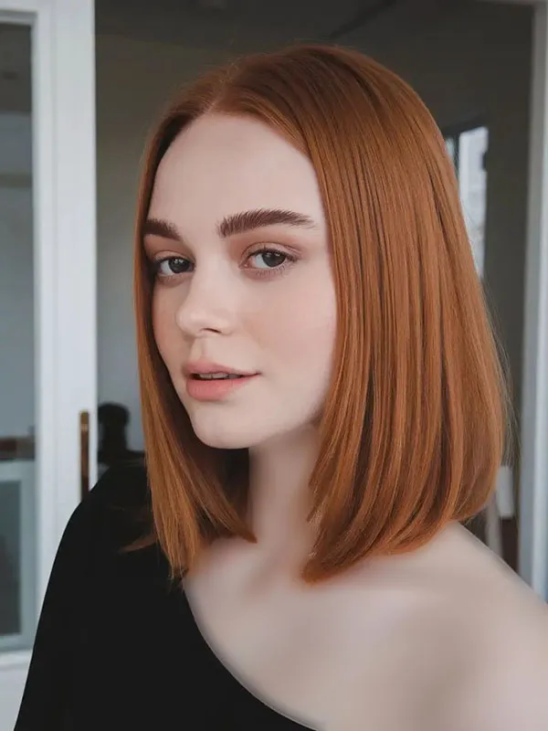 New warm hair color 30