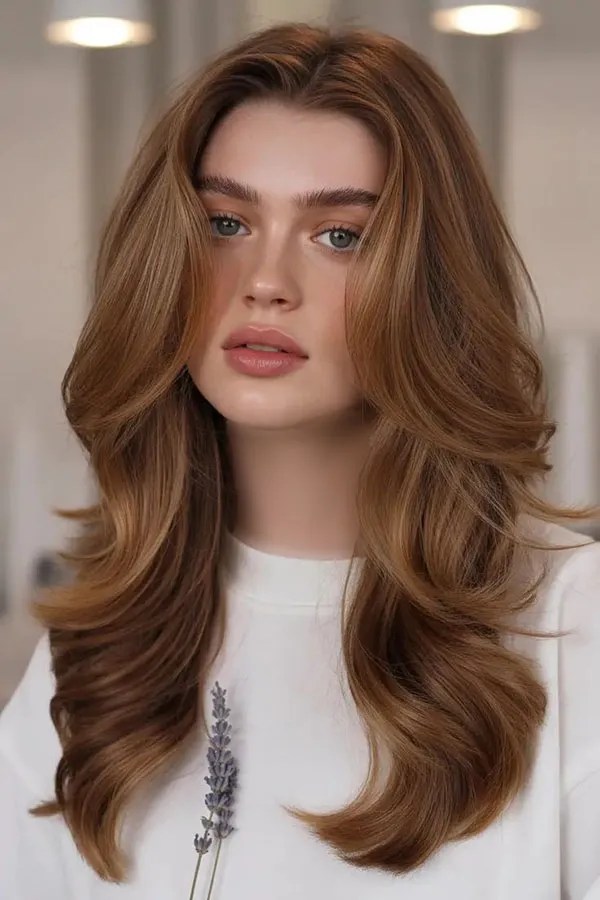 New warm hair color 8