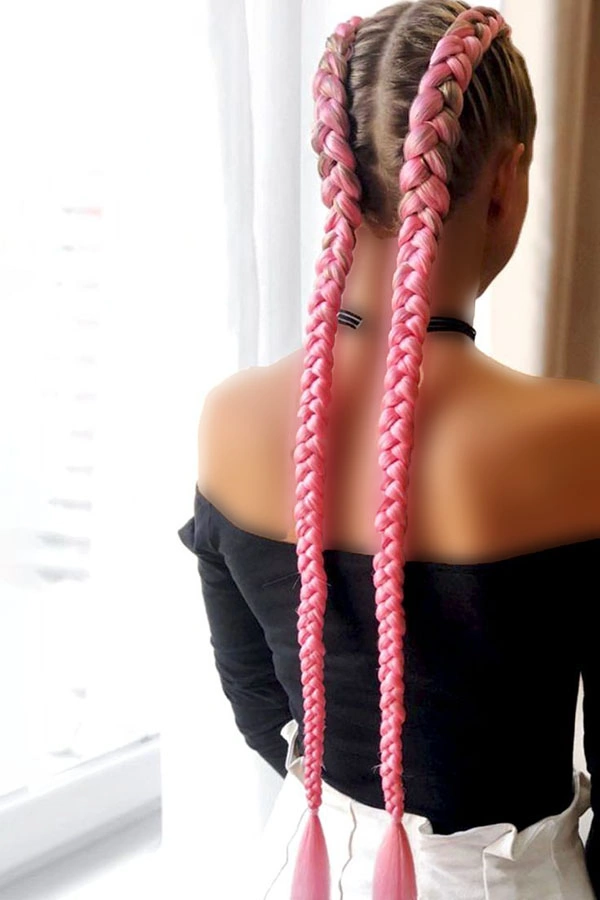Pink hair texture 15