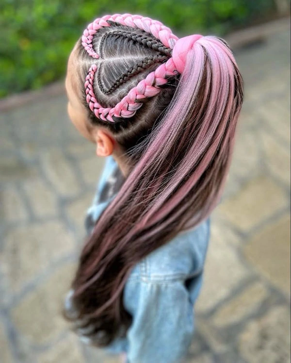 Pink hair texture 23