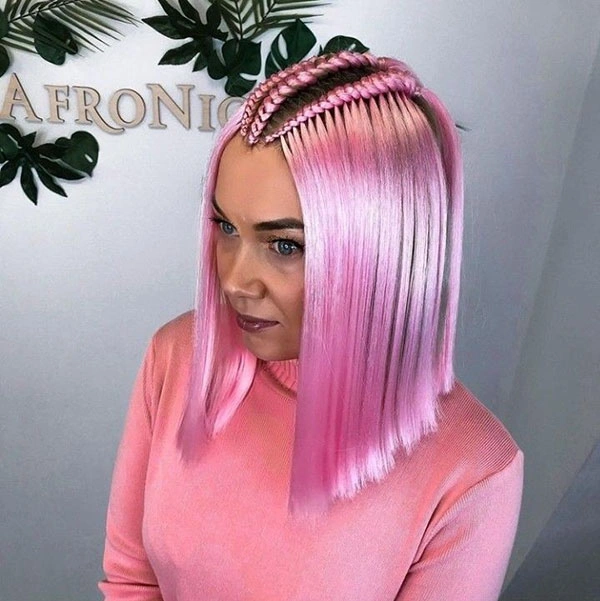 Pink hair texture 24