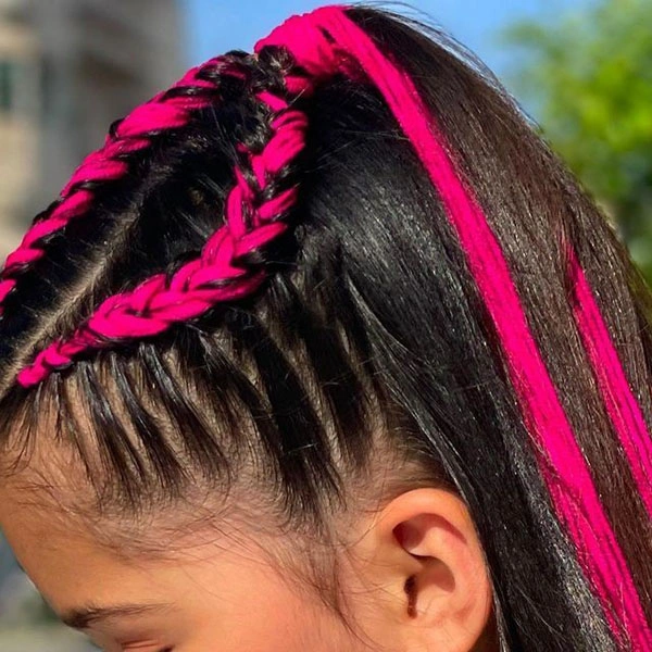Pink hair texture 25