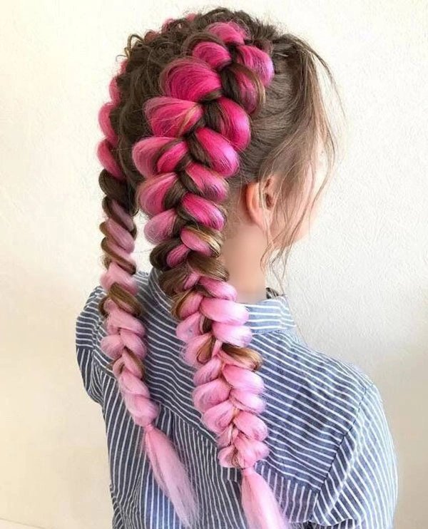 Pink hair texture 28