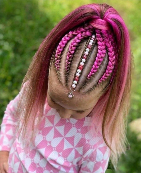 Pink hair texture 30