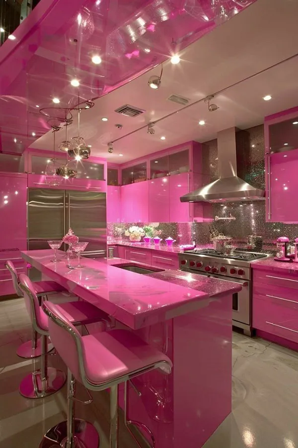 Pink home decoration 18