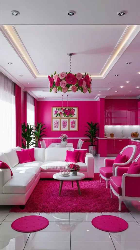 Pink home decoration 27