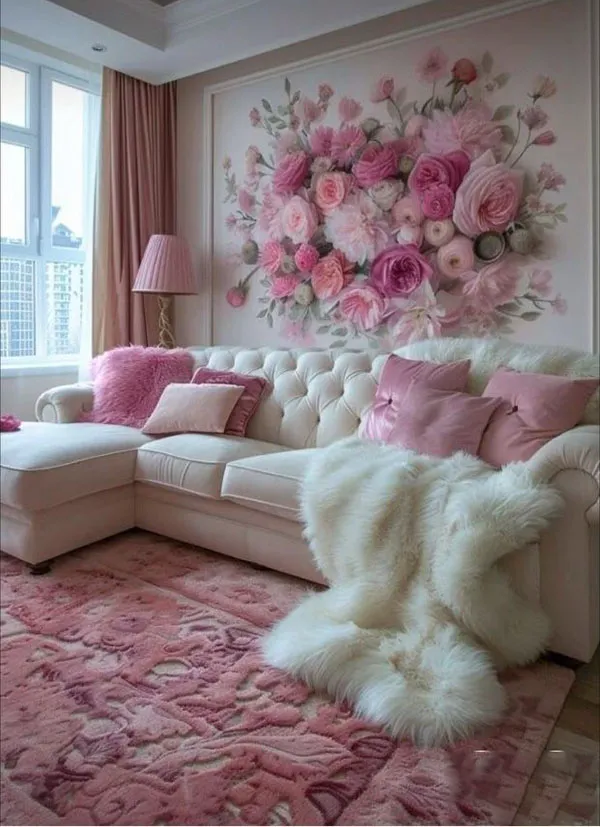 Pink home decoration 6