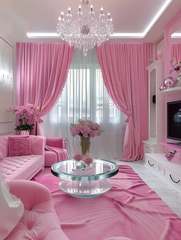 Pink home decoration 7