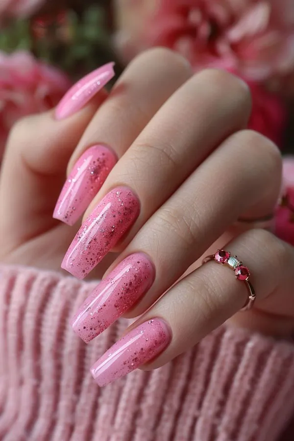 Pink nail model 30