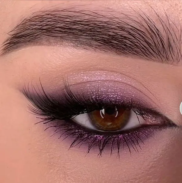33 مدل سایه چشم بنفش که هر نگاهی رو خاص میکنه! 22 Purple eyeshadow 18