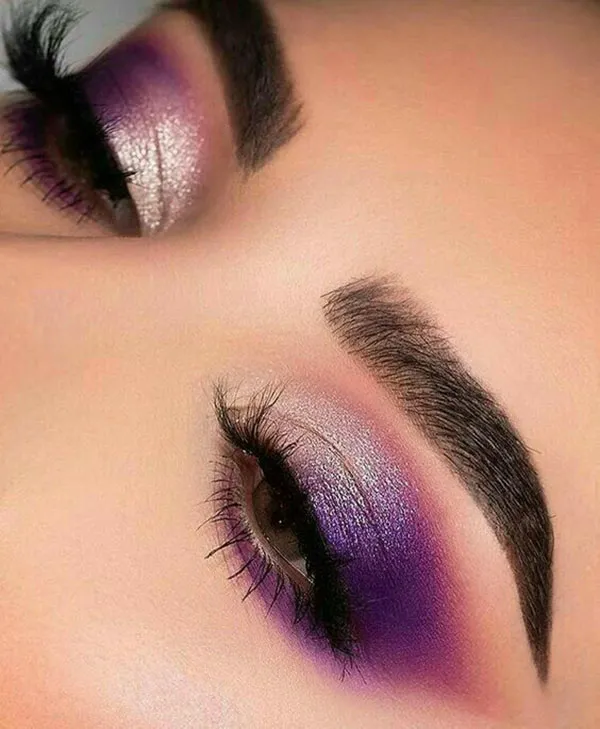 33 مدل سایه چشم بنفش که هر نگاهی رو خاص میکنه! 5 Purple eyeshadow 2