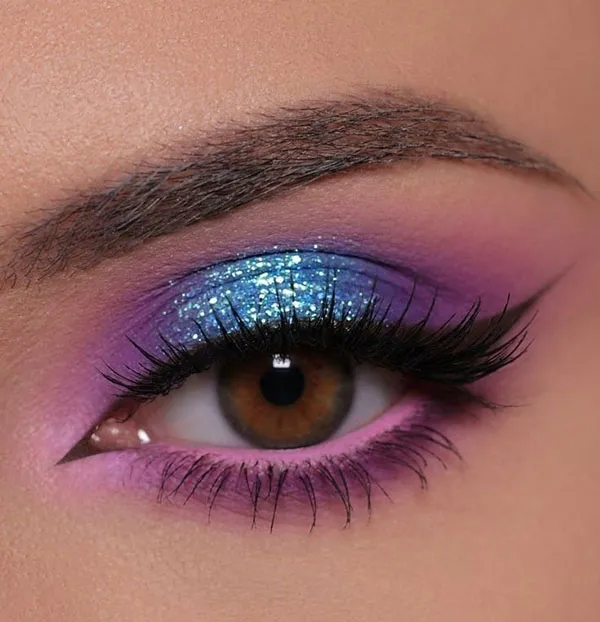 33 مدل سایه چشم بنفش که هر نگاهی رو خاص میکنه! 24 Purple eyeshadow 20