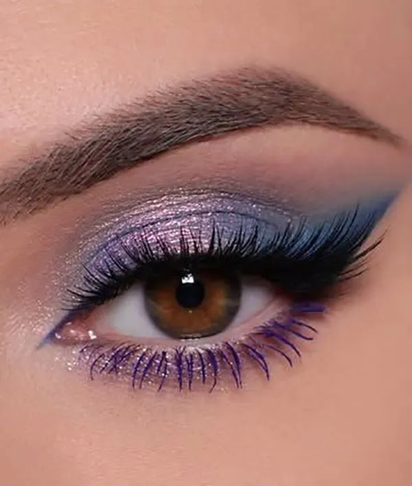 33 مدل سایه چشم بنفش که هر نگاهی رو خاص میکنه! 10 Purple eyeshadow 6