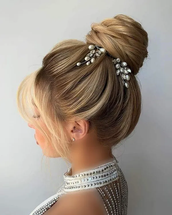 Russian chignon 14