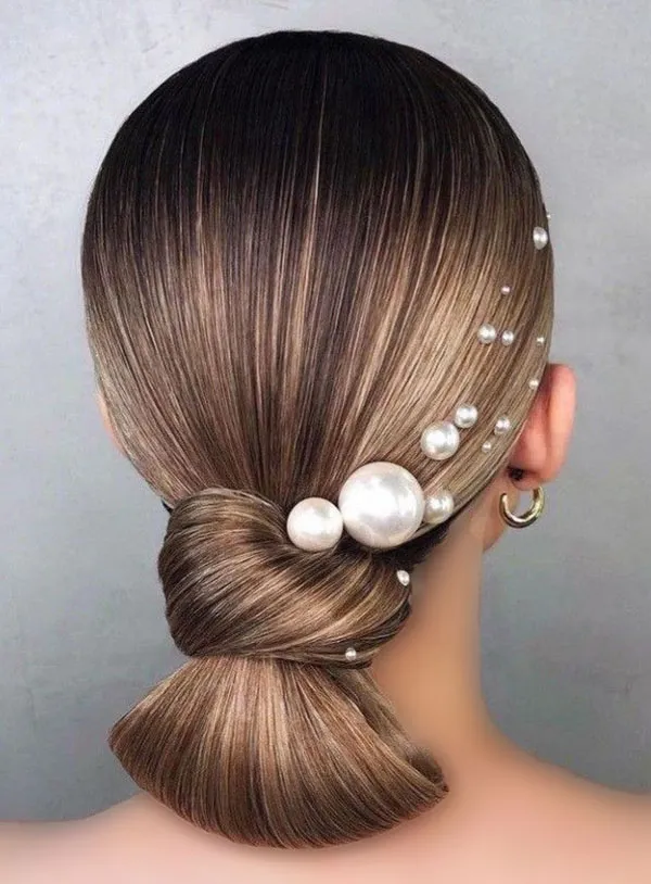Russian chignon 15