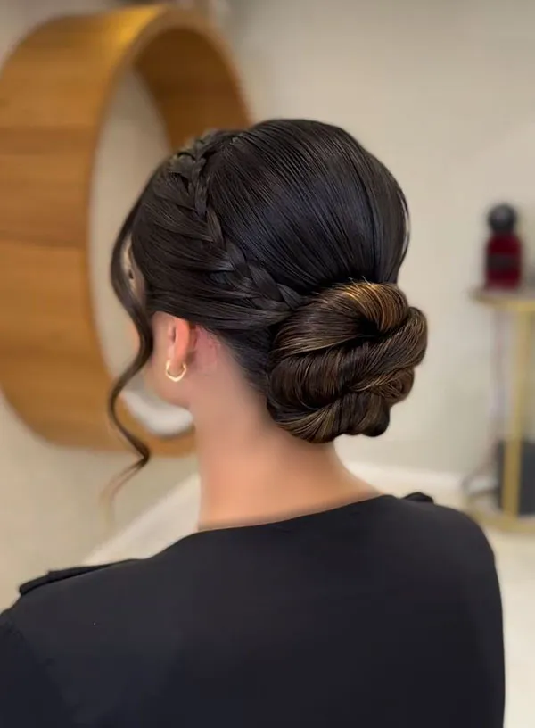 Russian chignon 16