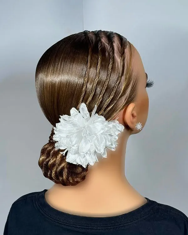 Russian chignon 19