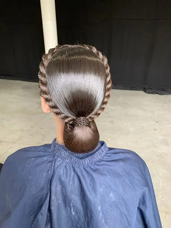 Russian chignon 20