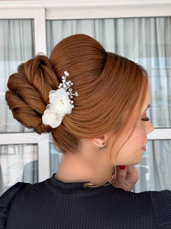 Russian chignon 24