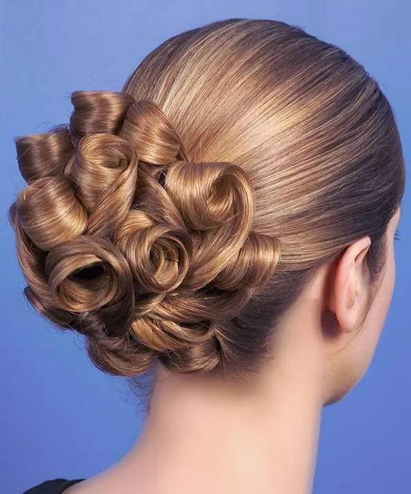Russian chignon 31