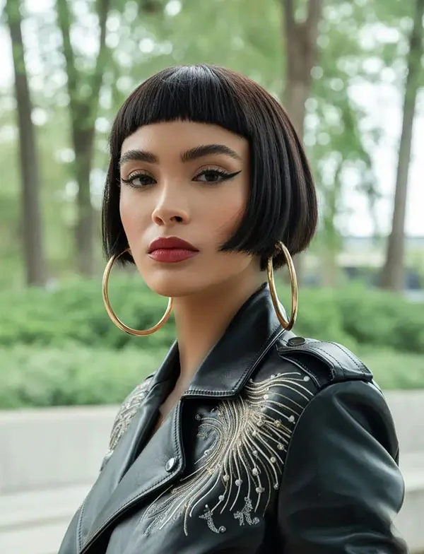 34 مدل مو مصری کوتاه؛ چرا این مدل جذاب دوباره ترند شده؟ 17 Short Egyptian hairstyle 15