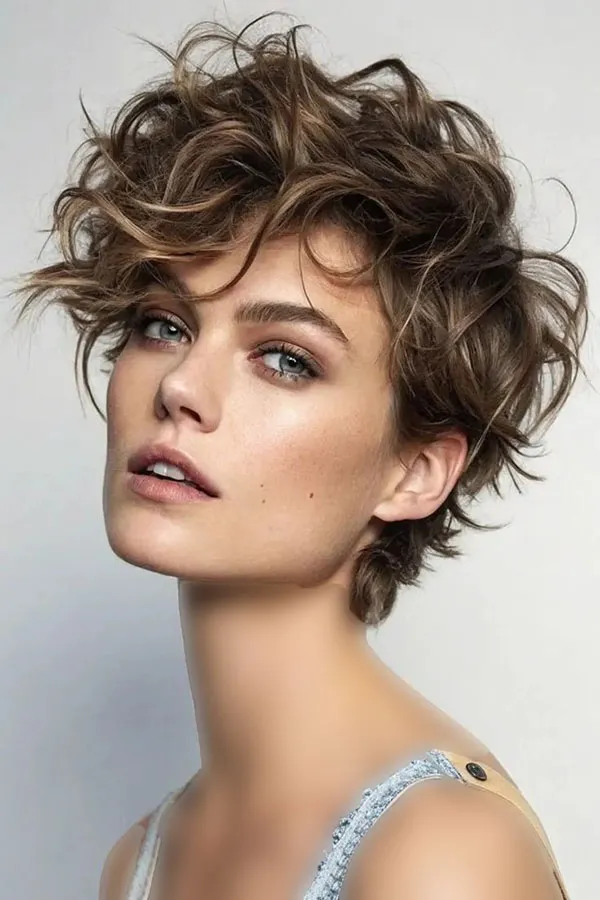 Short curly hairstyle 10