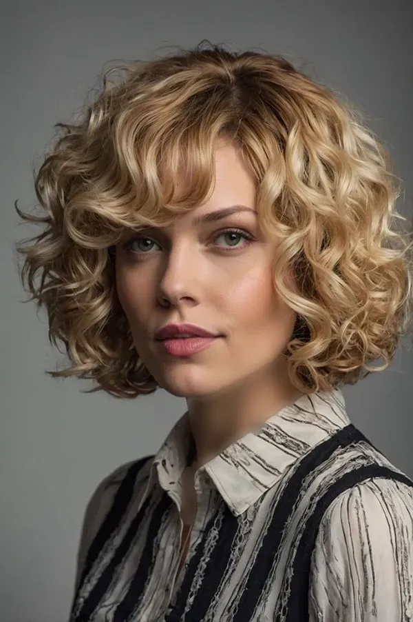 Short curly hairstyle 12