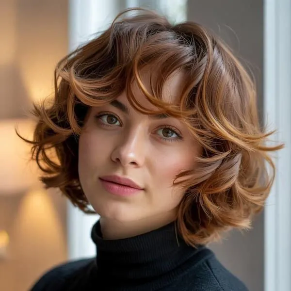 Short curly hairstyle 16