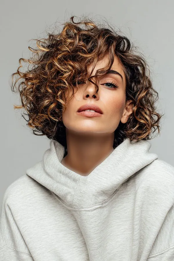 Short curly hairstyle 25