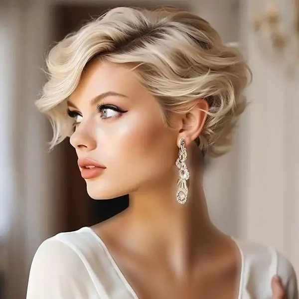 Short hairstyles for curly hair 20