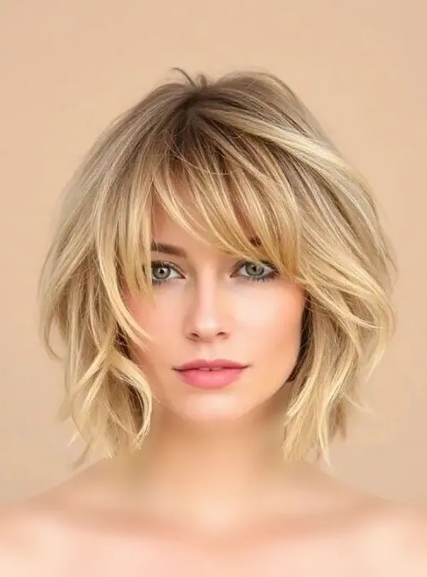 Short hairstyles for curly hair 22