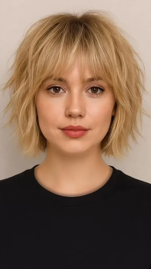 Short hairstyles for curly hair 3