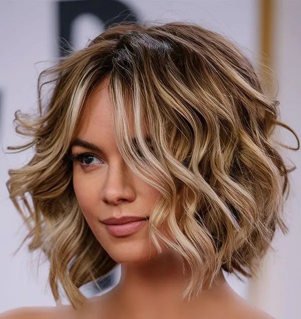 Short hairstyles for curly hair 7