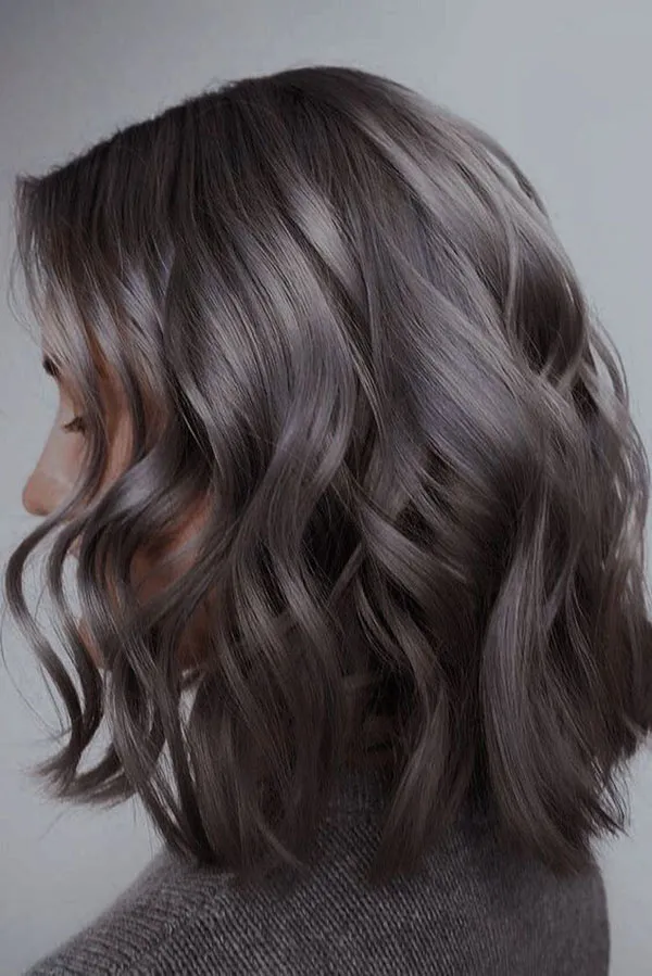 30 مدل رنگ مو دودی ساده؛استایل محبوب امسال! 22 Simple smoky hair color 20