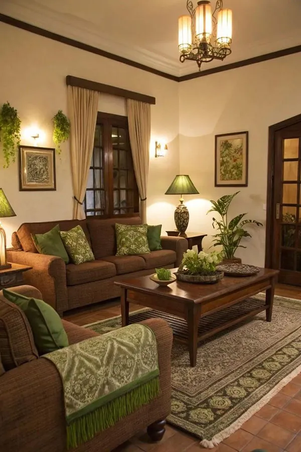 33 ایده چیدمان مبل راحتی؛ چطور خونت دنج و شیک تر بشه؟ 4 Sofa arrangement 2