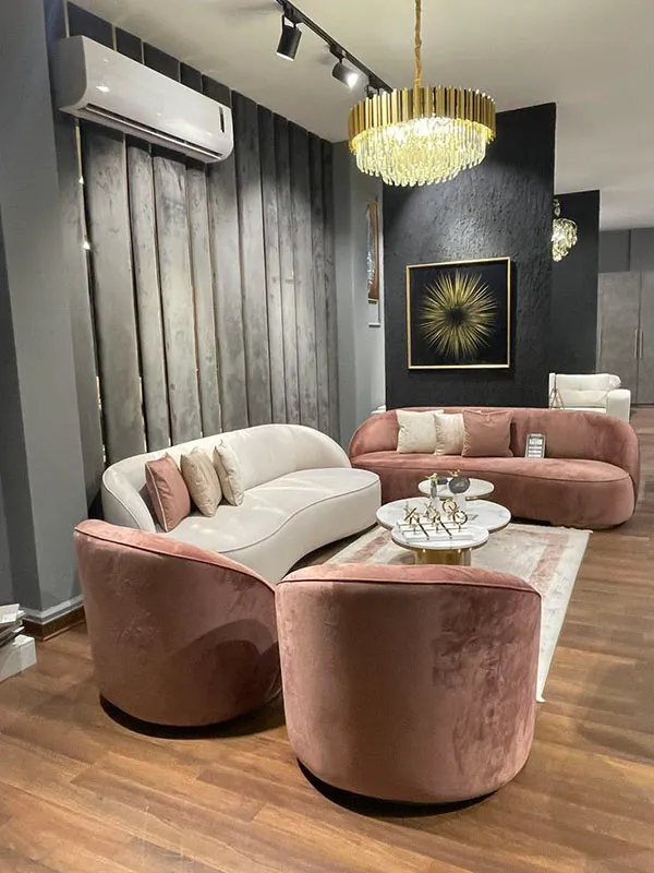 33 ایده چیدمان مبل راحتی؛ چطور خونت دنج و شیک تر بشه؟ 30 Sofa arrangement 29