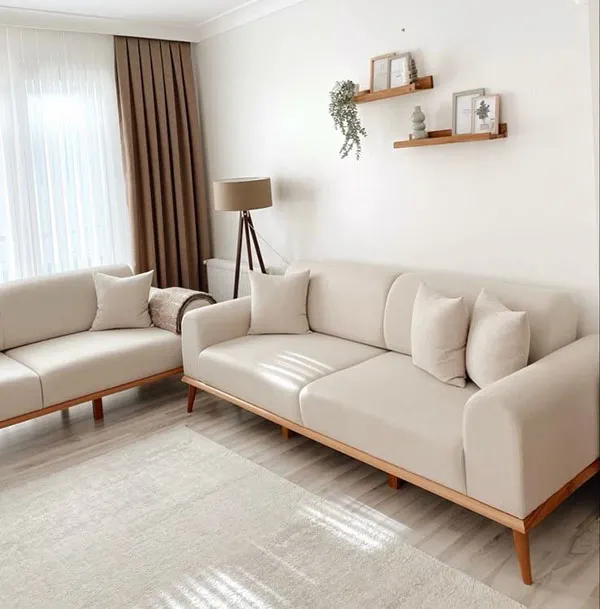 33 ایده چیدمان مبل راحتی؛ چطور خونت دنج و شیک تر بشه؟ 8 Sofa arrangement 5
