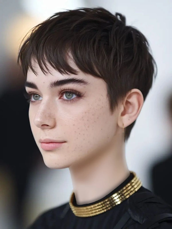 چند مدل مو کوتاه محبوب 1404؛ شیک، خاص و همیشه جذاب! 22 Some short hairstyles 15