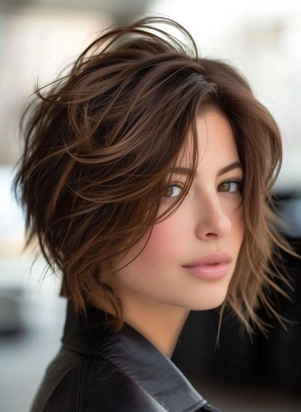 چند مدل مو کوتاه محبوب 1404؛ شیک، خاص و همیشه جذاب! 27 Some short hairstyles 20