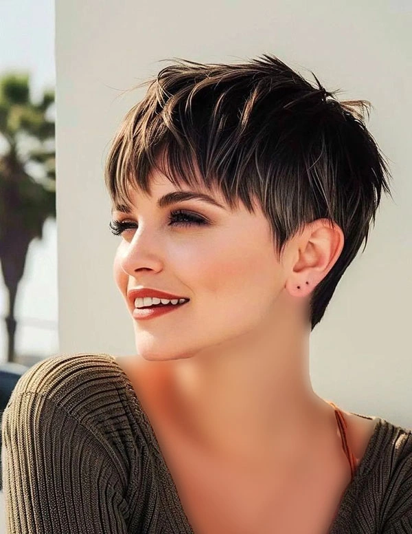 چند مدل مو کوتاه محبوب 1404؛ شیک، خاص و همیشه جذاب! 11 Some short hairstyles 6