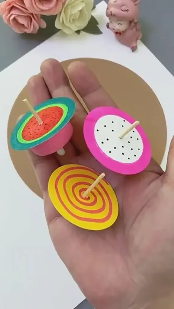 Spinning top construction plan 10